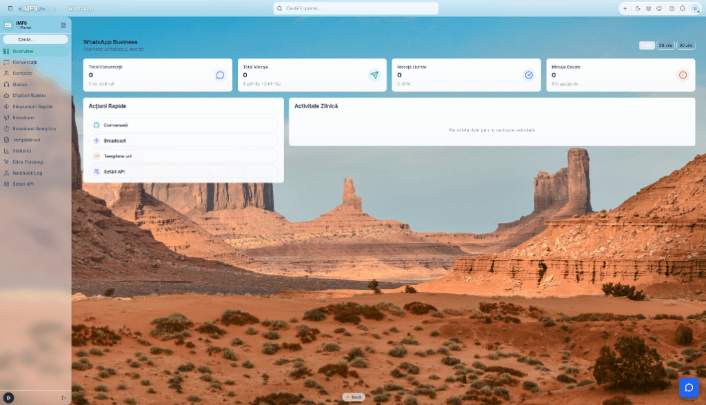 WhatsApp Inbox & Overview