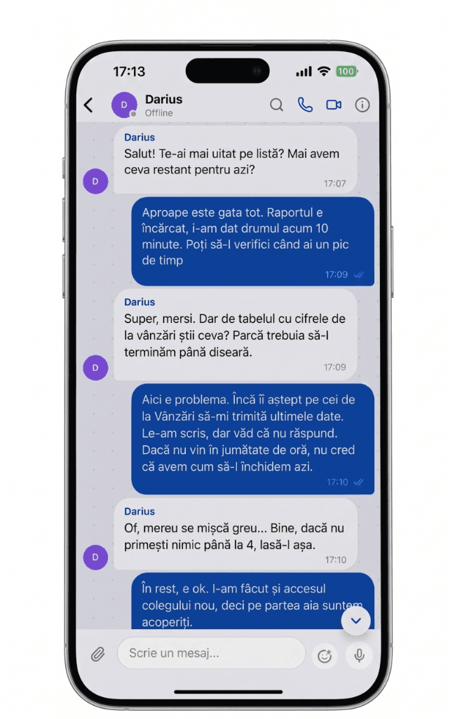 IMFS Connect — Mesagerie B2B
