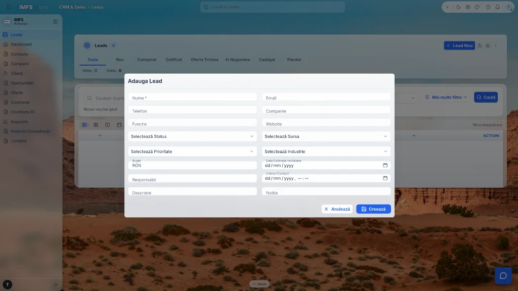 Gestiunea Lead-urilor